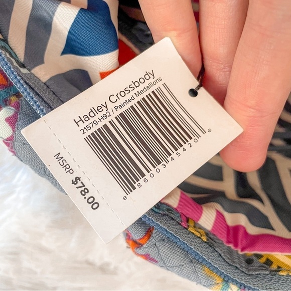 Vera Bradley | Hadley Crossbody Bag, Painted Medallions - Picture 8 of 12